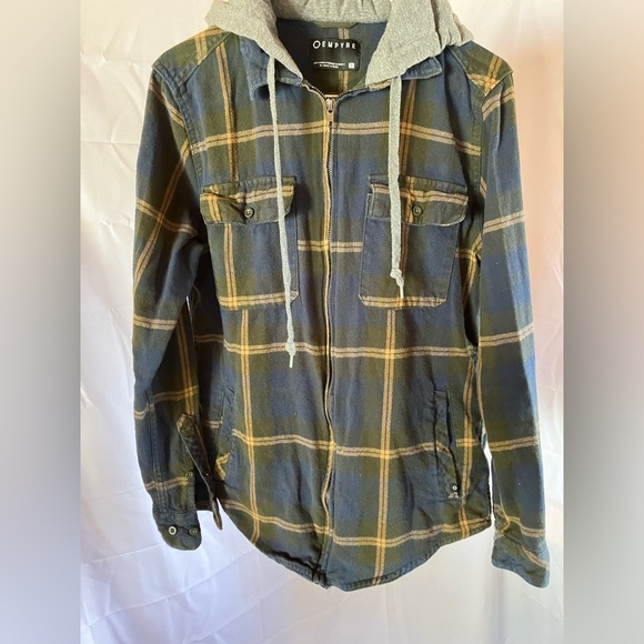 Empyre Other - Plaid Hooded Jacket for Men